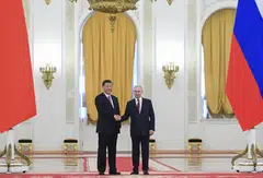 Kremlin spokesman Dmitry Peskov said Putin and Xi had on Monday talked about a Chinese proposal calling for a de-escalation and eventual ceasefire in Ukraine.