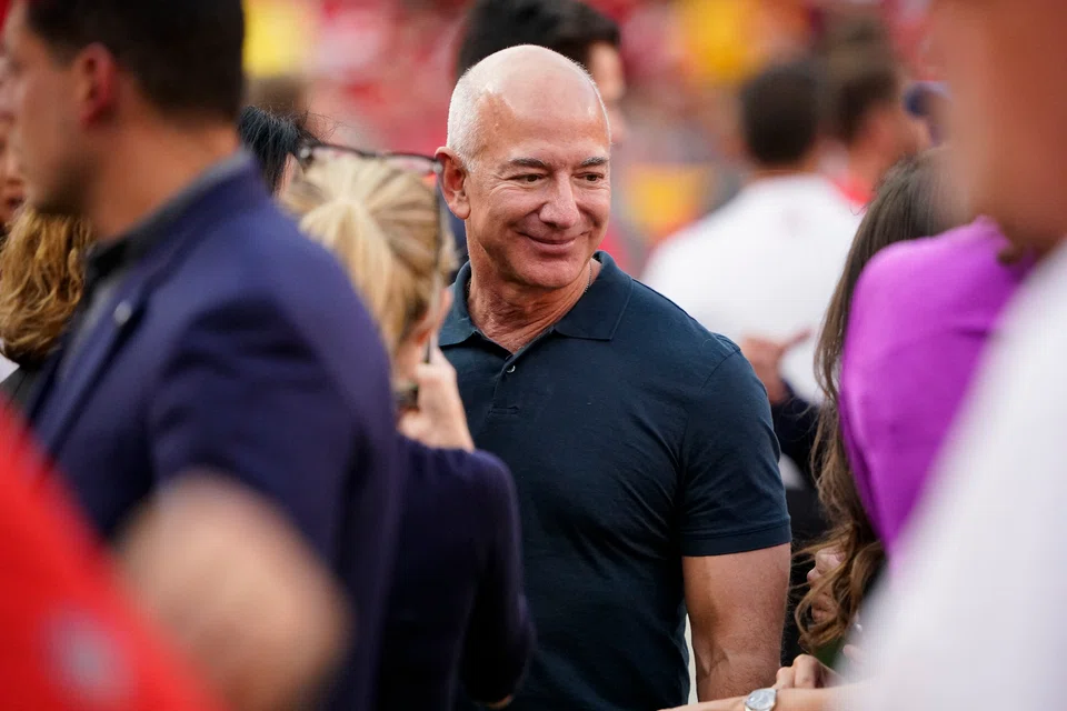  Amazon executive chairman Jeff Bezos said that he and his partner Lauren Sanchez are "building the capacity to be able to give away this money".  