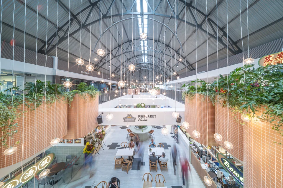 Margaret Market is a lifestyle destination marketplace at the site of the former Commonwealth Avenue Wet Market and Food Centre that was built in 1956.