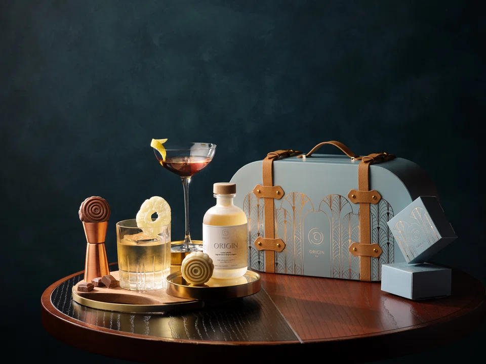 Origin Signature Cocktail Snowskin Mooncakes.