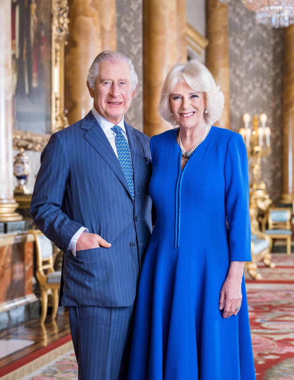 Charles III will be the 40th reigning monarch to be crowned at the central London church since King William I in 1066.
Camilla, his second wife, will be crowned queen.