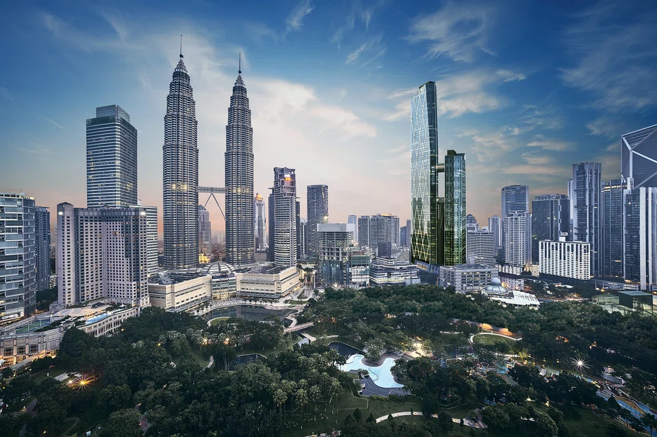 Oxley Towers KLCC, a freehold property, comprises two hotel towers with residences, an office tower and a retail podium linking all the three towers.