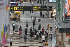 The airport handled 32.2 million passengers in 2022, or about half of the traffic in 2019, CAG says.  