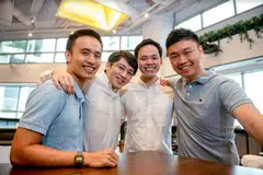 Lavender Hill Capital is excited to partner Glints' co-founders (left to right) Seah Ying Cong, Wong Yong Jie, Steve Sutanto and Oswald Yeo.