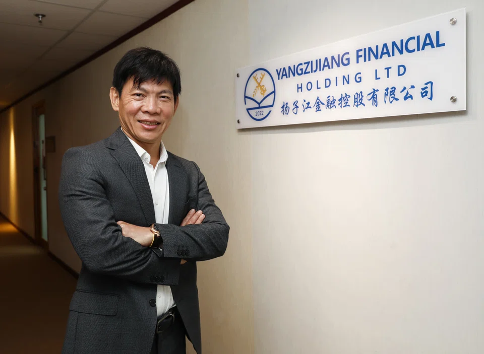 Vincent Toe, chief executive of Yangzijiang Financial Holding.