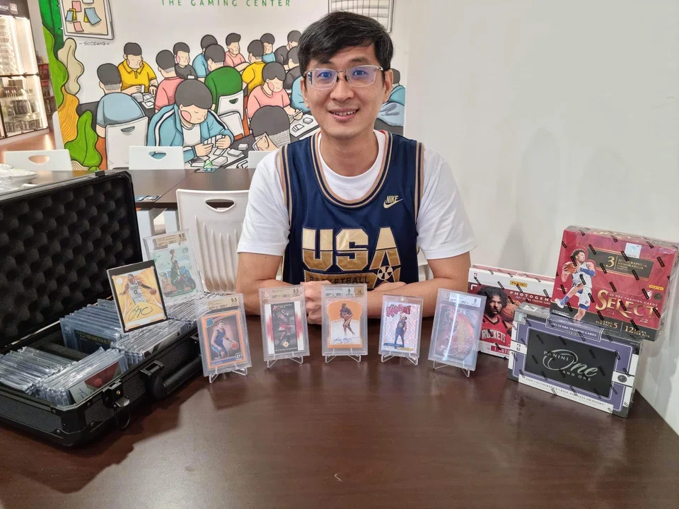 Brandon Tan, a co-founder of the Malaysia’s Basketball Card Collectors Club's Facebook page, says there are more younger collectors joining the group these days.