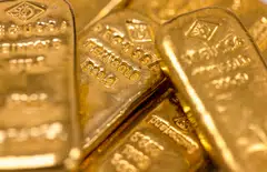 Bullion is down about 10 per cent from a peak in mid-March.