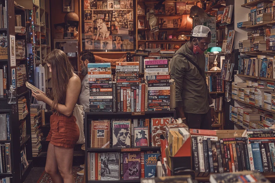 Customers in Bookmongers of Brixton, a book store in London. Apps have struggled to reproduce online the kind of real-world serendipity that puts a book in a reader’s hand. 
