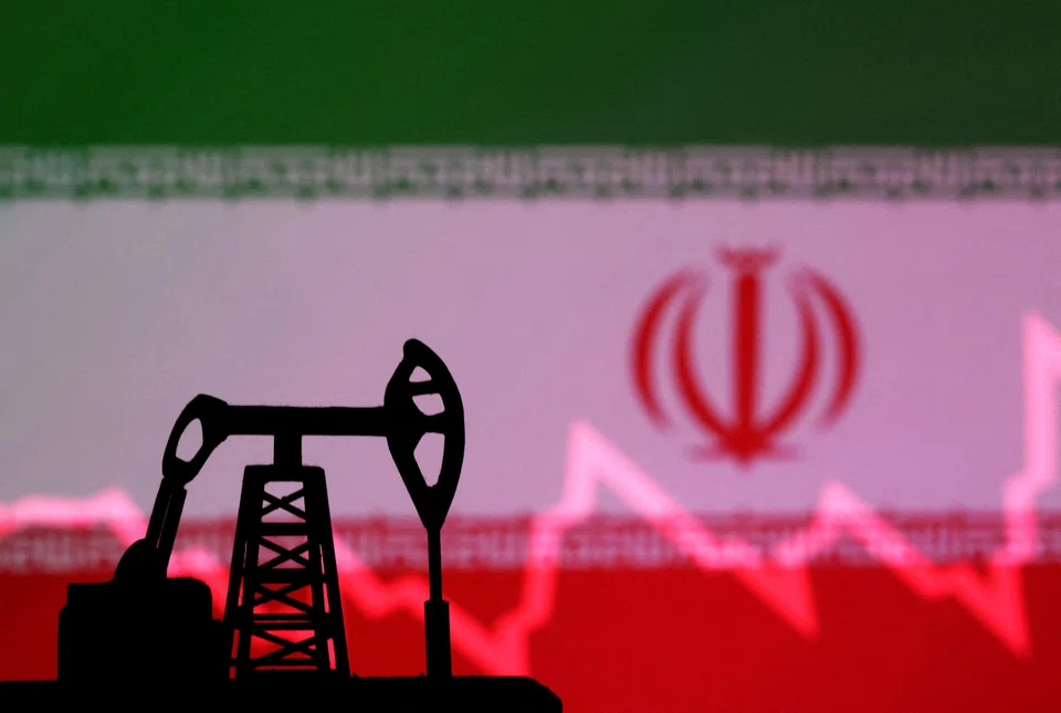 Early in the session, oil prices have soared by more than US$2 a barrel after the US military struck Iranian targets in Syria.