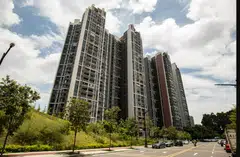The residential compound in the southern Chinese city of Guangzhou where Guo Miaomiao bought an apartment.