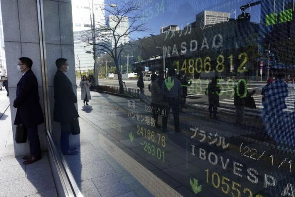 Tokyo stocks opened sharply lower on Friday after a rout on Wall Street as more central banks hiked interest rates in efforts to tame runaway inflation, fuelling recession fears. 