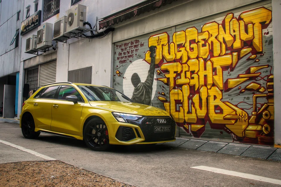 The RS 3 isn’t just fast, it’s the kind of car that can bloody the nose of just about anything else it shares the tarmac with. 