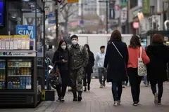 South Korea's GDP grew by a seasonally-adjusted 0.3 per cent in real terms from the previous quarter, the Bank of Korea estimated on Thursday, marking the slowest growth since the third quarter of 2021. 
