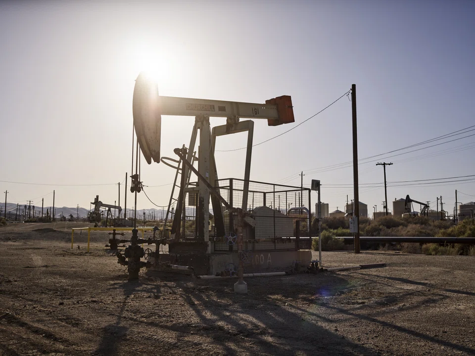 Brent crude futures settled down US$2.62, or 3.1 per cent, at US$82.84 a barrel on Wednesday.