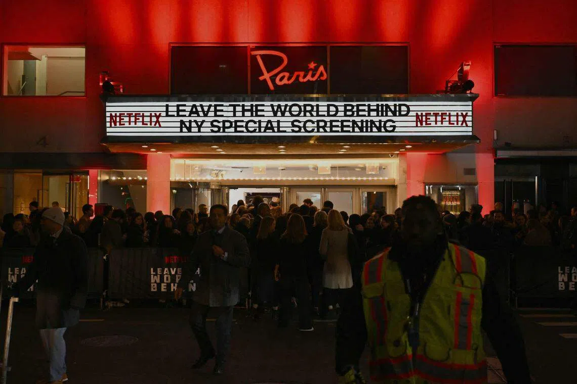 'Leave the World Behind' has also drawn the attention of Elon Musk for a scene featuring self-driving Teslas in a multicar pileup.