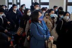 The Chinese Center for Disease Control and Prevention says that daily fatalities dipped to 896 on Monday, from a high of 4,273 on Jan 4. 