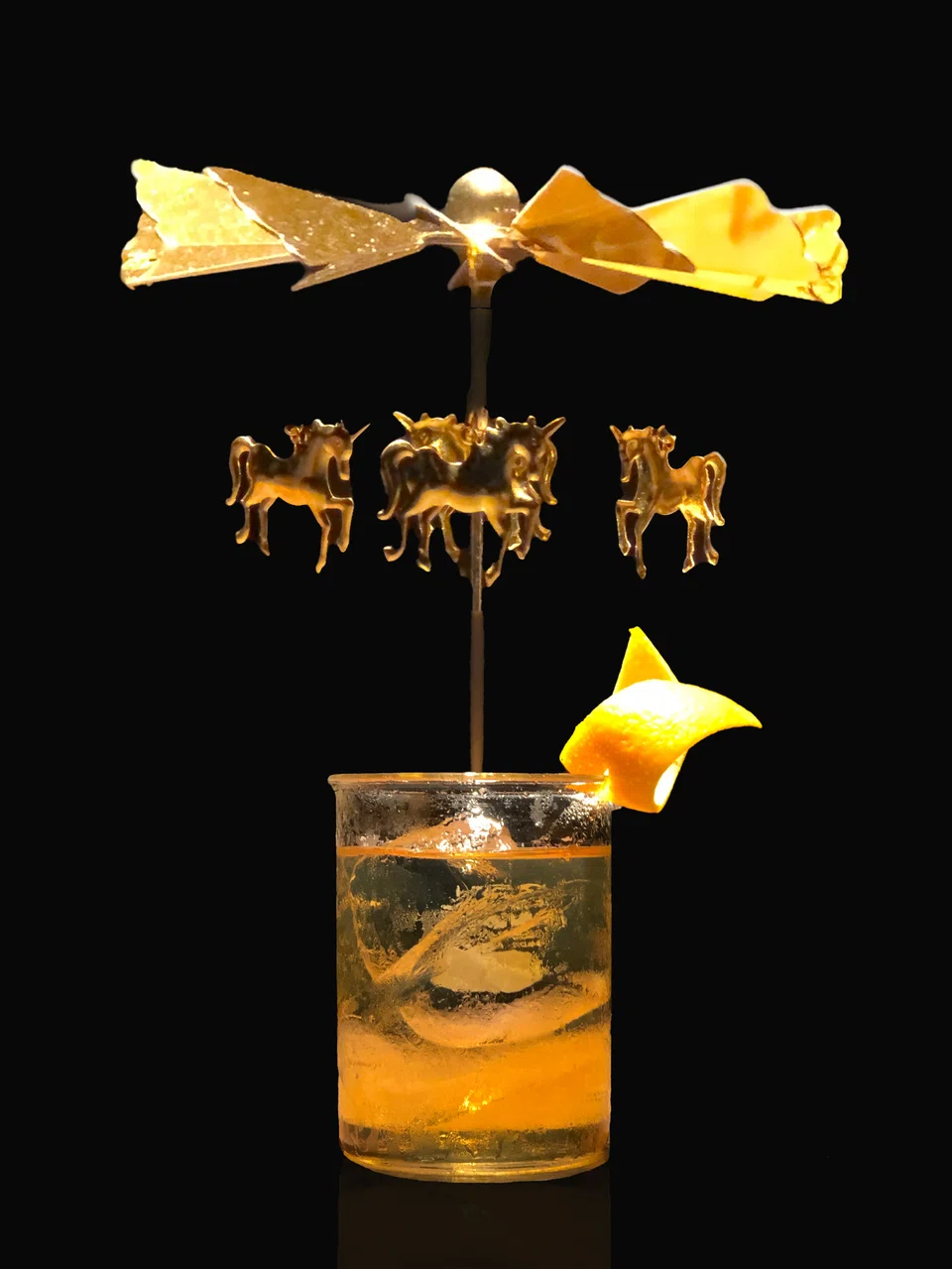 The Other Room's cocktail menu is divided by era, with the Merry Go Round falling within the 1929-2019 section of the timeline. 