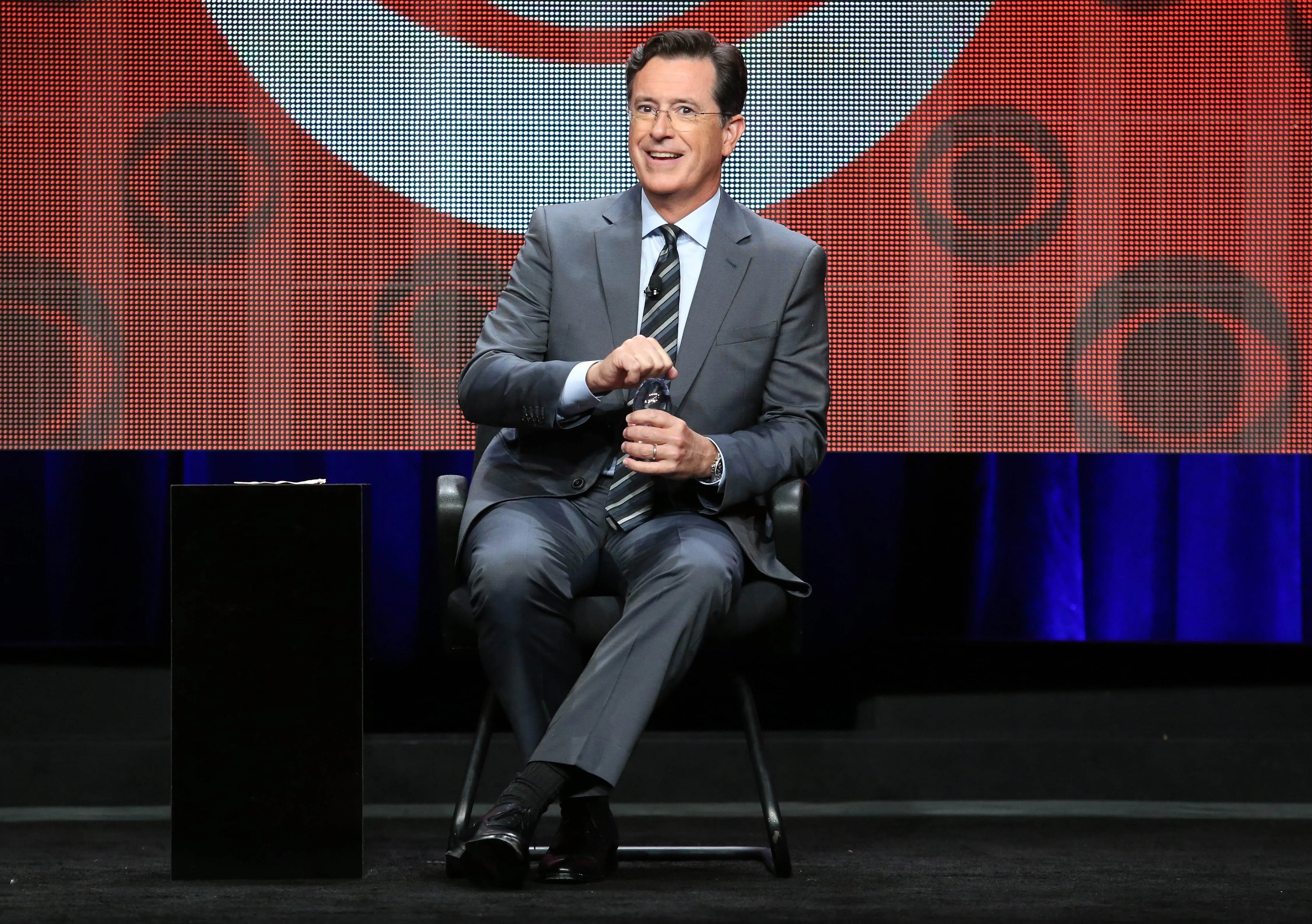 US comic Colbert succeeds TV legend Letterman