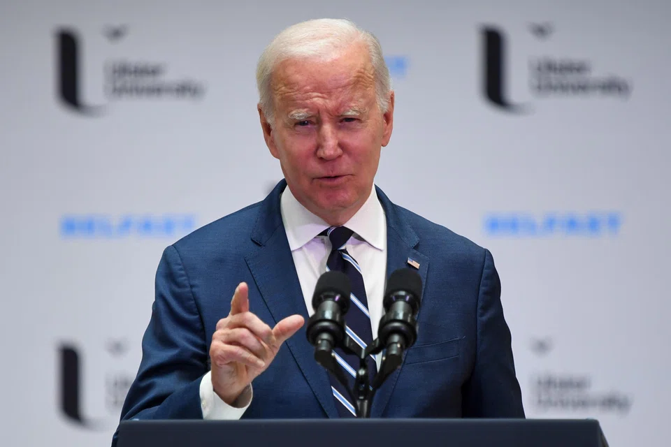 “I hope the assembly and the executive will soon be restored,” Biden said on Wednesday (Apr 12) during a speech in Belfast. “That’s a judgment for you to make, not me, but I hope it happens.” 