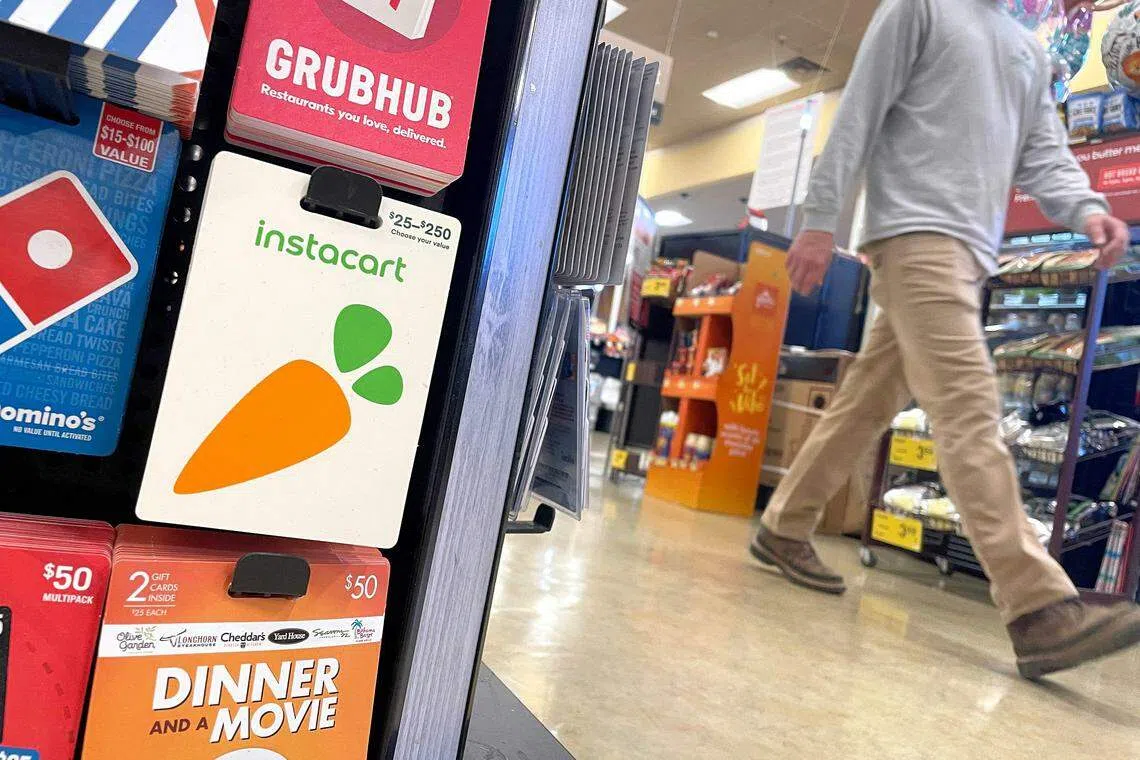 The grocery delivery firm, whose stock has lost more than a third of its value since its debut, also announced a US$500 million share repurchase programme.