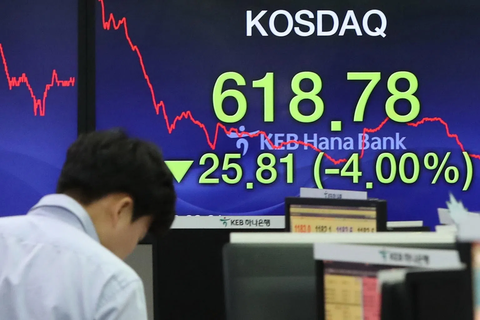 Trading on South Korea's techheavy Kosdaq suspended after stocks slide