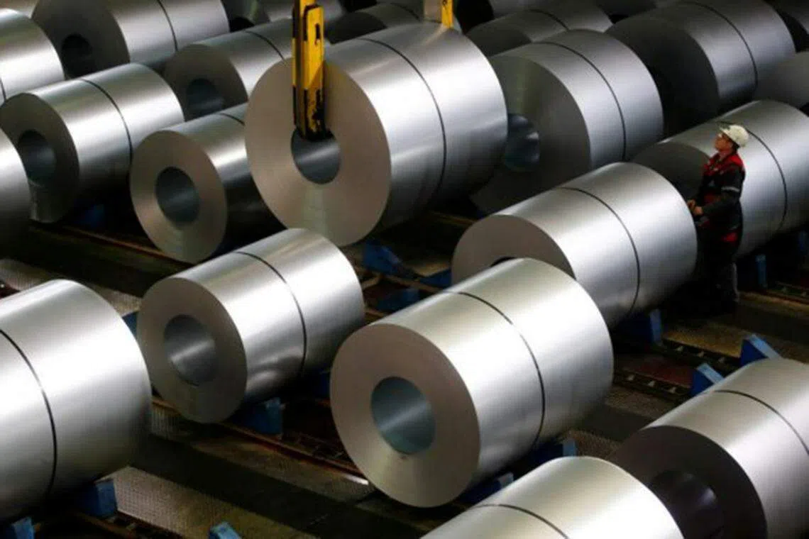 Tata Steel's quarterly profit jumped 47 per cent as demand for the alloy boomed, and the company announced a stock split amid a sharp run-up in its share price. 