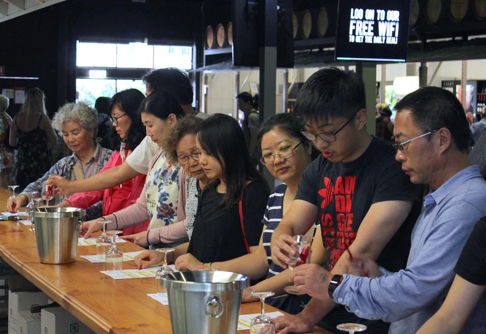 While less wine is being sold, Chinese drinkers are moving towards more expensive bottles, preserving margins for winemakers. 