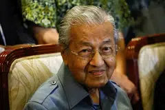 Former Malaysian premier Mahathir Mohamad is contemplating returning as PM for the third time. 