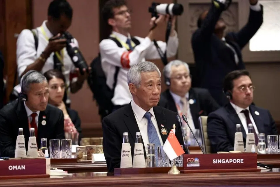 PM Lee notes that more private funds are needed to combat the “existential” threat of climate change. 