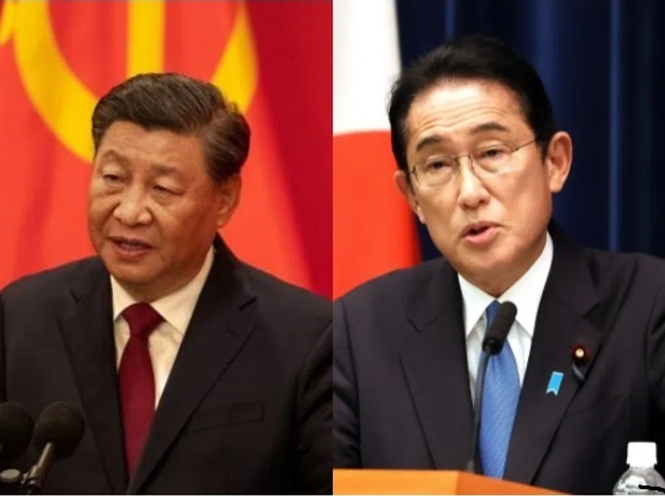 A meeting between China’s President Xi Jinping (left) and Japan’s Prime Minister Fumio Kishida (right) is being planned for mid-November, the Sankei newspaper reported on Friday. 