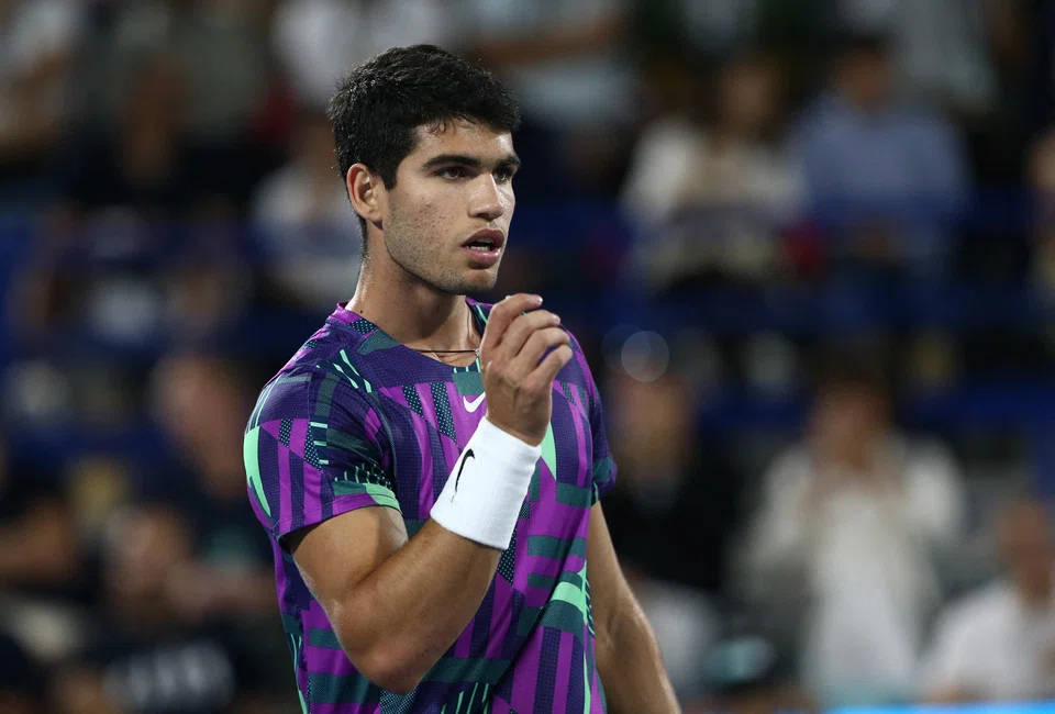 The 19-year-old is the youngest ever men’s world number one.