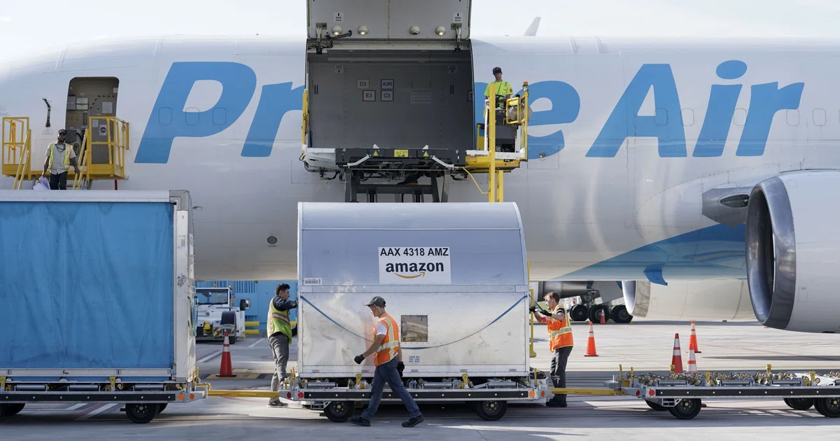Amazon Air cargo flights grow at slowest pace since early pandemic ...