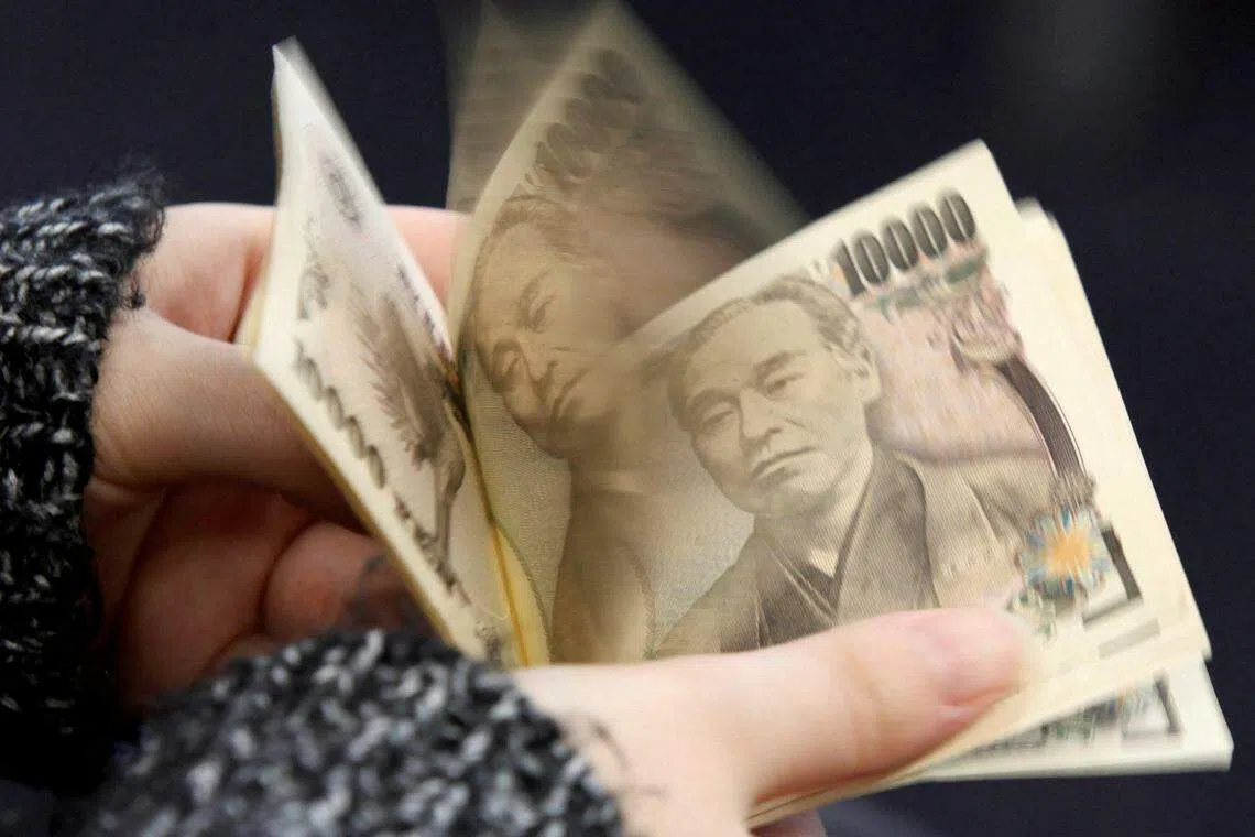 The yen’s value against the dollar in the spot market has dropped about 12 per cent this year, making it the worst performer among its Group-of-10 peers. 