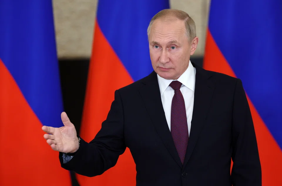 Vladimir Putin blamed what he called “the green agenda” for the energy crisis, and insisted that Russia would fulfil its energy obligations.