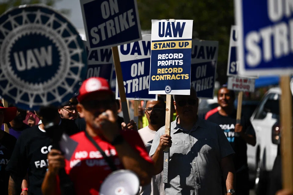 The walkout adds to the headache faced by the automaker in the US, where it is racking up millions of dollars in losses per week due to the United Auto Workers (UAW) strike that started Sept 15.