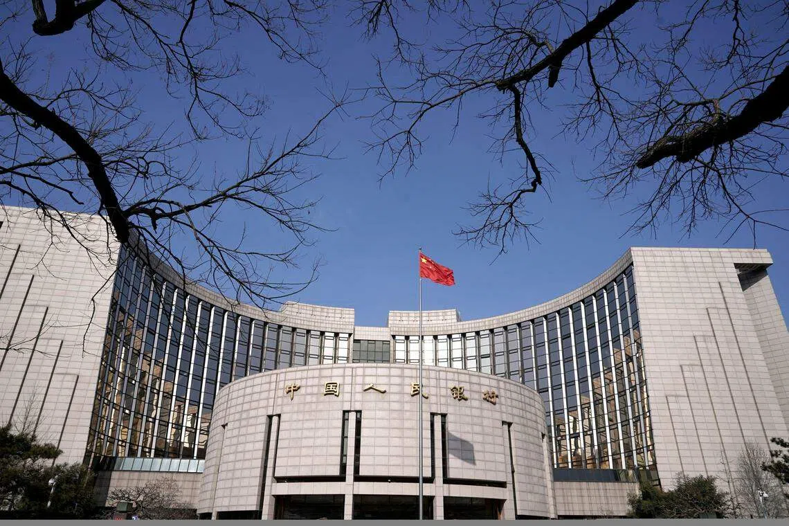 The flow of aggregate financing, a broad measure of credit, was 1.85 trillion yuan (S$345.3 billion), says the People’s Bank of China on Monday (Nov 13).