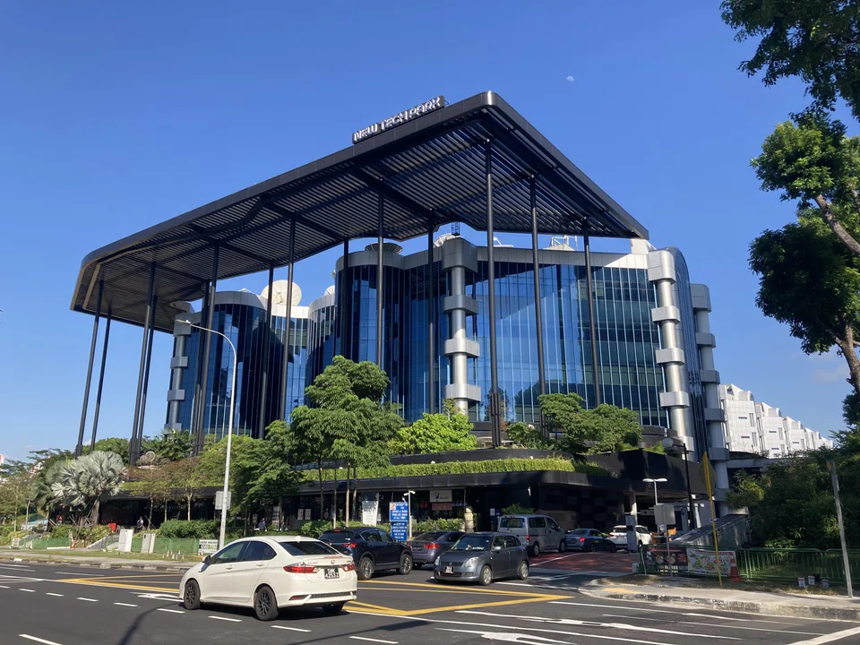 New Tech Park, at 151 Lorong Chuan, is an asset in Sabana Reit's portfolio. The Reit's trustee is HSBC Institutional Trust Services. 
