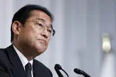 The overhaul comes at a time when Prime Minister Fumio Kishida's support rate is falling. 