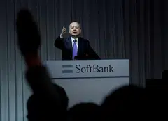 Masayoshi Son said on Monday that he is in discussions to sell asset manager Fortress, without commenting on a valuation. 