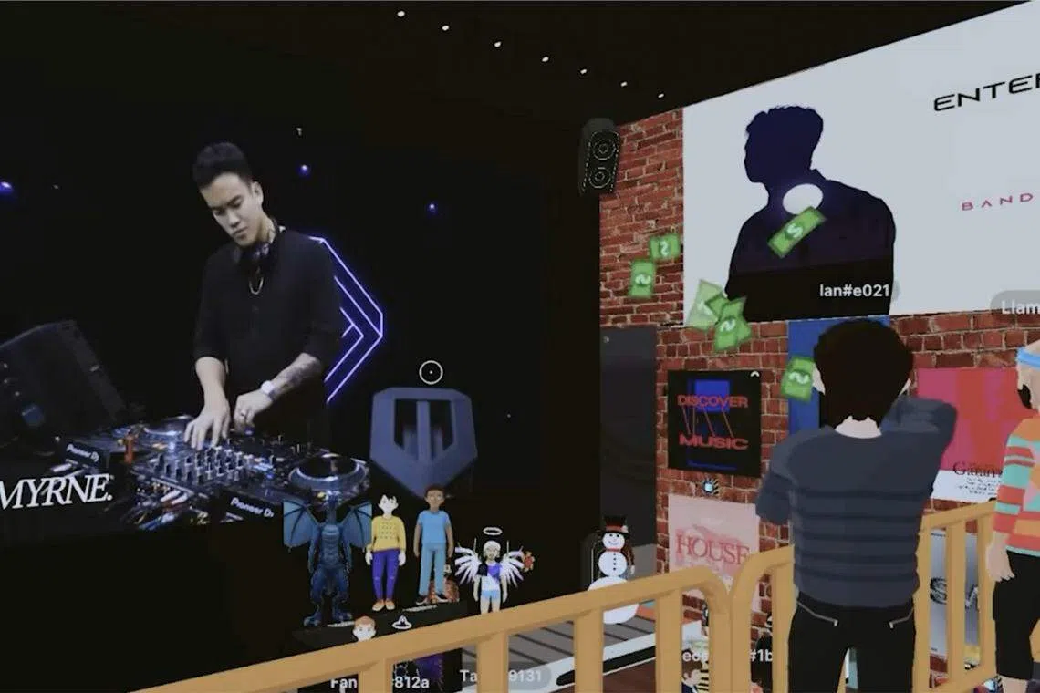 Bandwagon's first free metaverse event, Bandwagon Pixel Party, featured Singaporean DJ MYRNE and attracted over 250 attendees.