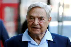 George Soros, 92, has a net worth estimated at US$8.5 billion.