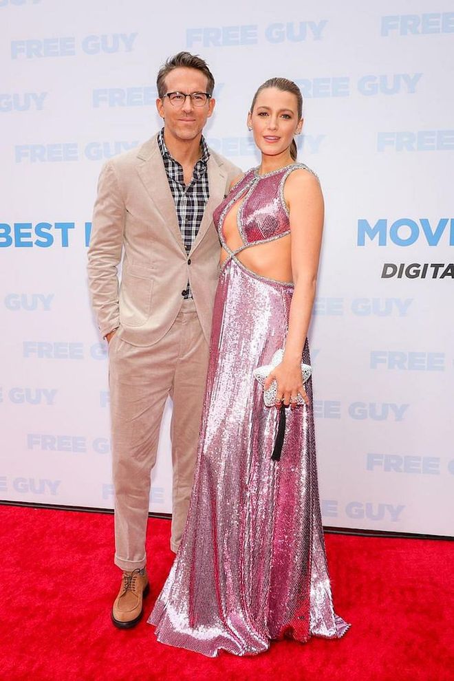 Blake Lively and Ryan Reynolds Walk the Red Carpet at the Free Guy Premiere