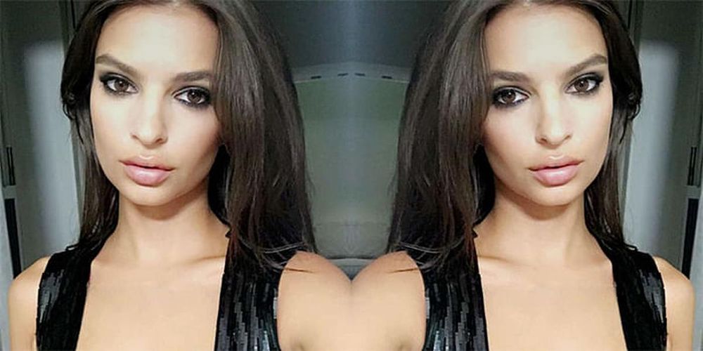 Emily Ratajkowski Wears A Nearly-Naked Dress To The Harper's Bazaar Icons Party