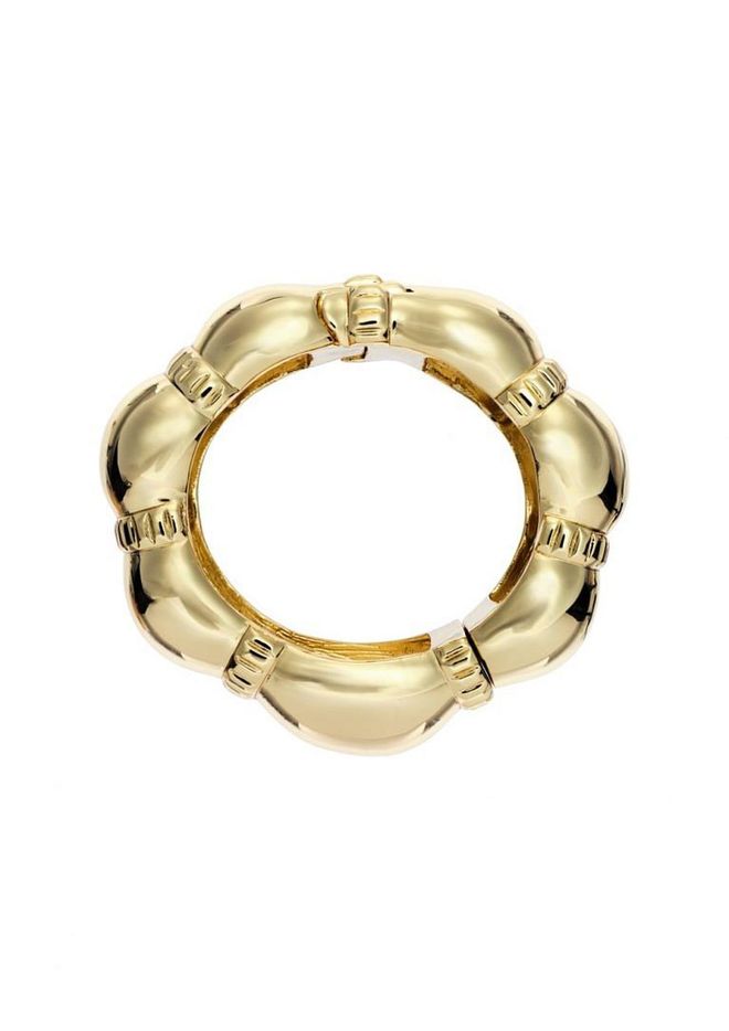 Recycled brass bangle, $84.95
