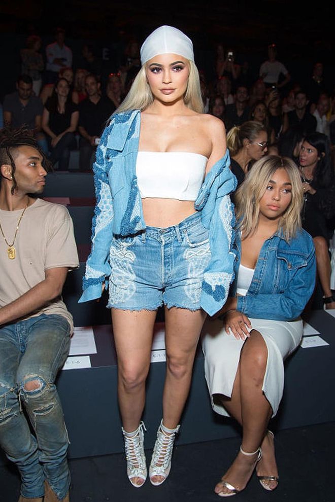 Age: 19
Whether you're a fan of hers or not, Kylie's style has an undeniable influence on her teenage peers, made popular with the help of Instagram and Snapchat. Her curve-hugging dresses, sky-high heels, endless supply of wigs and signature beauty look have become her staple—on social media and in real life. 