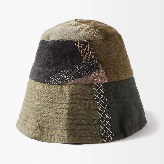 By Walid at Matchesfashion Patwork Bucket Hat