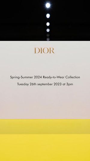 Dior SS24 livestream