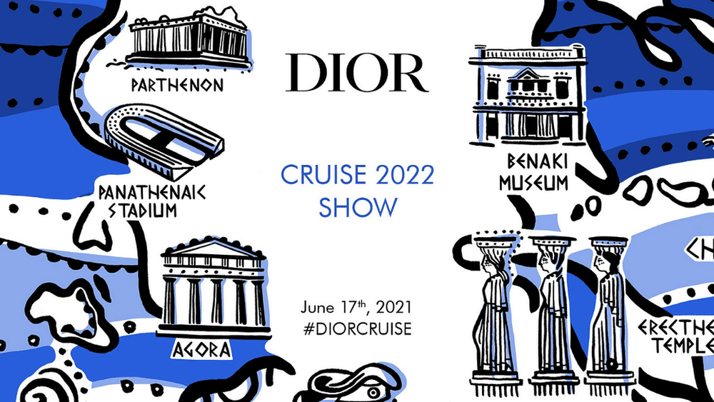 Watch The Dior Cruise 2022 Show In Athens Here