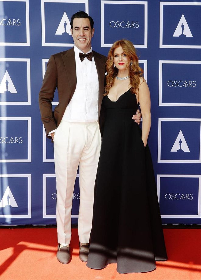 Sacha Baron Cohen and Isla Fisher (Photo: Getty Images)