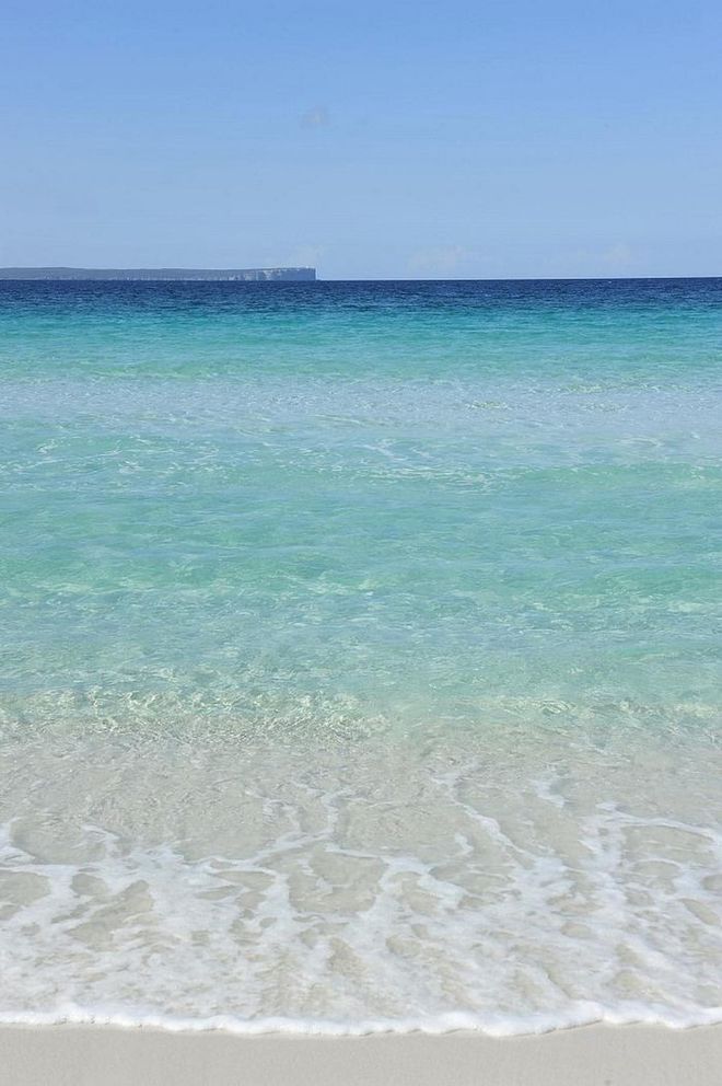 Even though the world is full of white sand beaches, Hyams Beach in this Australian town was named the whitest by the Guinness Book of World Records. In comparison, the water and everything else on the coastline is shockingly vibrant.